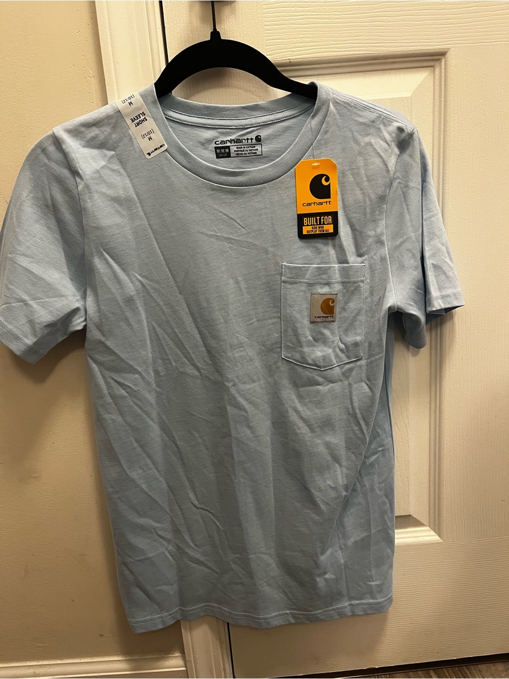 Carhartt Kids Light Blue Pocket T-Shirt